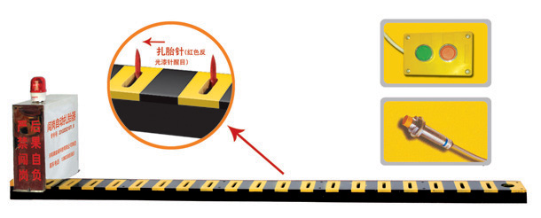 包头九原区V3嵌入式闯岗自动扎胎器/阻车器